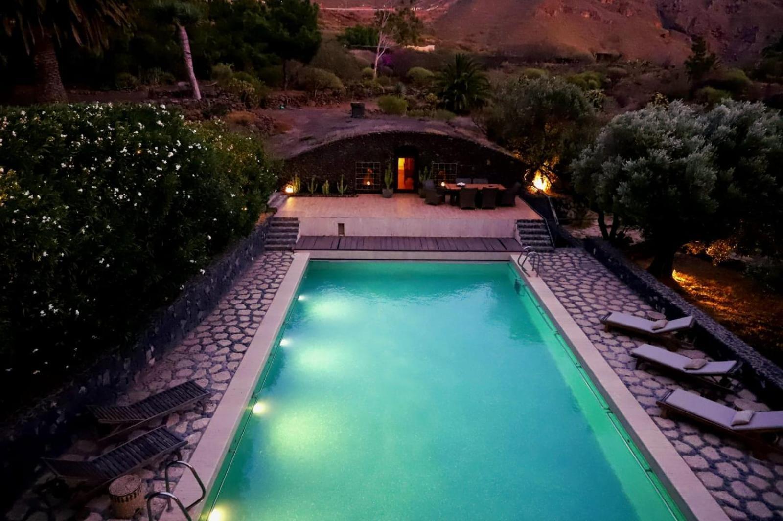 Luxury Villa In Nature With Swimming Pool Tenerife, Santiago Del Teide, With Sea And Mountain Views El Retamar Eksteriør billede